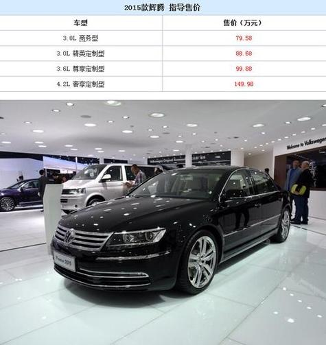 上海大众辉腾380价格 上海大众辉腾2020款全新上市