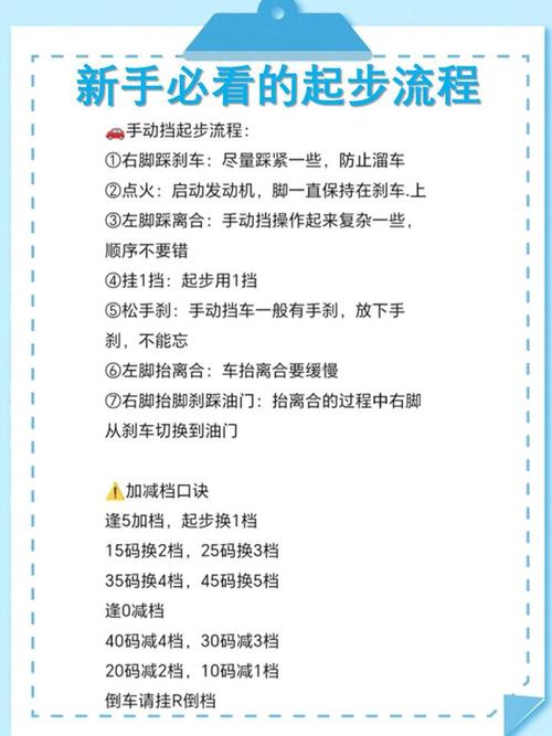 城市道路手动挡汽车驾驶技巧,手动挡车城市道路行驶技巧