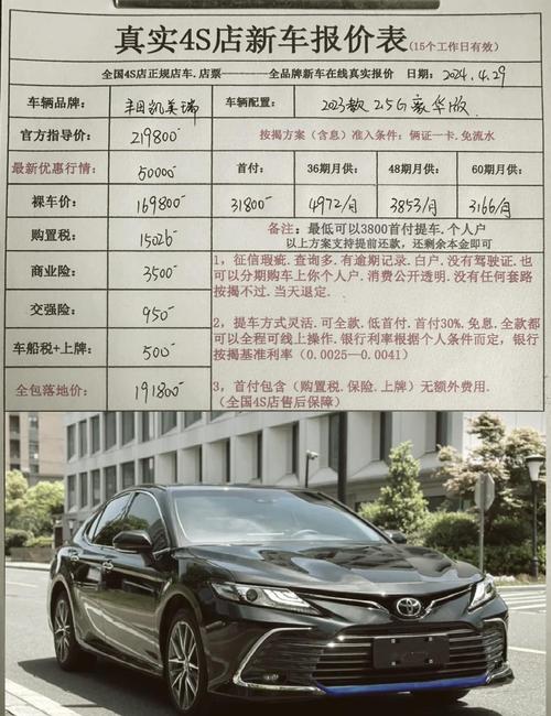 广汽丰田凯美瑞混动／广汽丰田凯美瑞混动一次保养多少钱