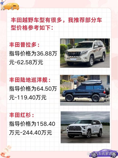 丰田toyota吉普越野车／丰田越野吉普多少钱
