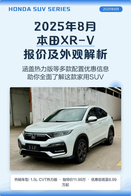 东风本田xrv参数配置及报价 东风本田xrv参数配置及报价表